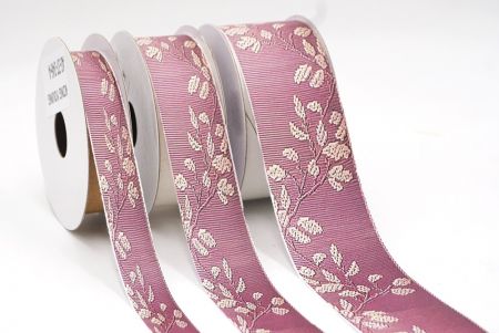 Weißes Valentinsranken Jacquardband_AI-KN